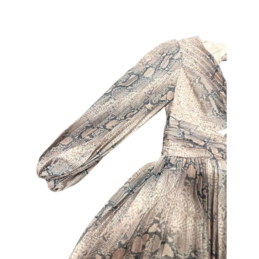 Zimmermann Altered Corsage Python Print Cut Out P… - image 6